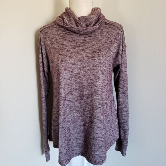 Wild Pearl Knit Cowl Neck Long Sleeve Pullover Keyhole Back Size Women's Small - Picture 1 of 10